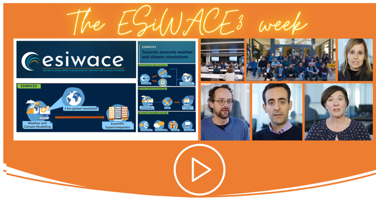 “The ESiWACE3 week” media campaign