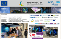 ISC'22 in Hamburg (DE): ESiWACE poster and DKRZ exhibition booth
